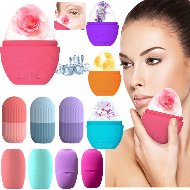 Silicone Ice Cube Trays Beauty Lifting Ice Ball Face Massager Contouring Eye Roller Facial Treatment