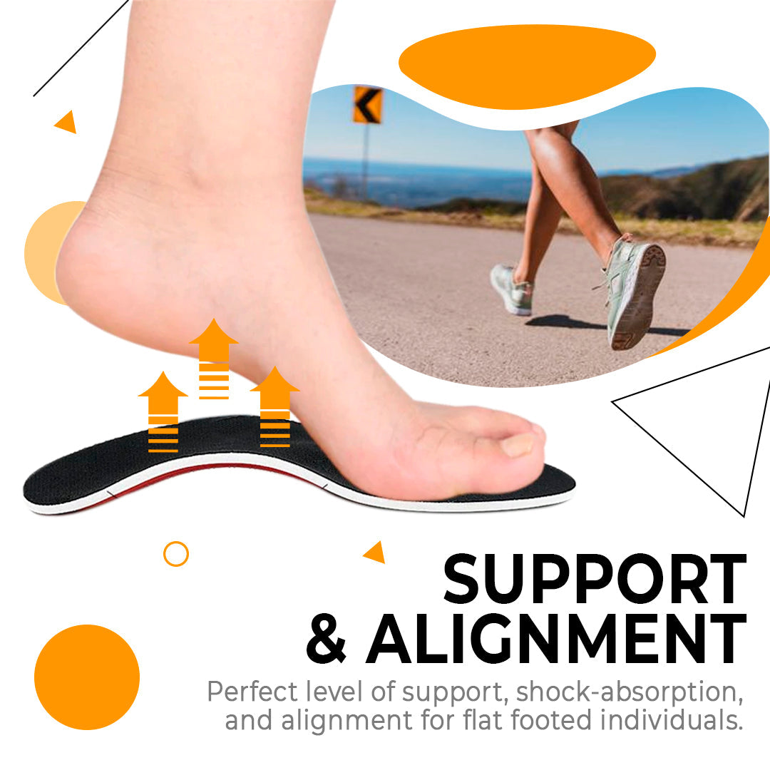 Anti-Swelling High Arch Support Insoles