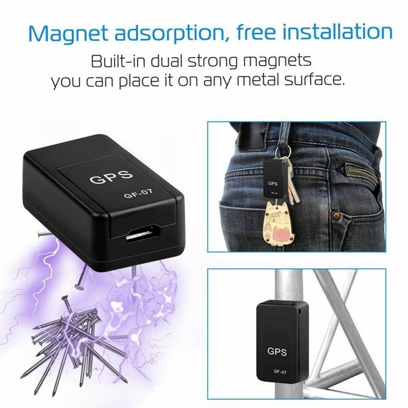 GF07 Magnetic Mini Car Real-time Locator