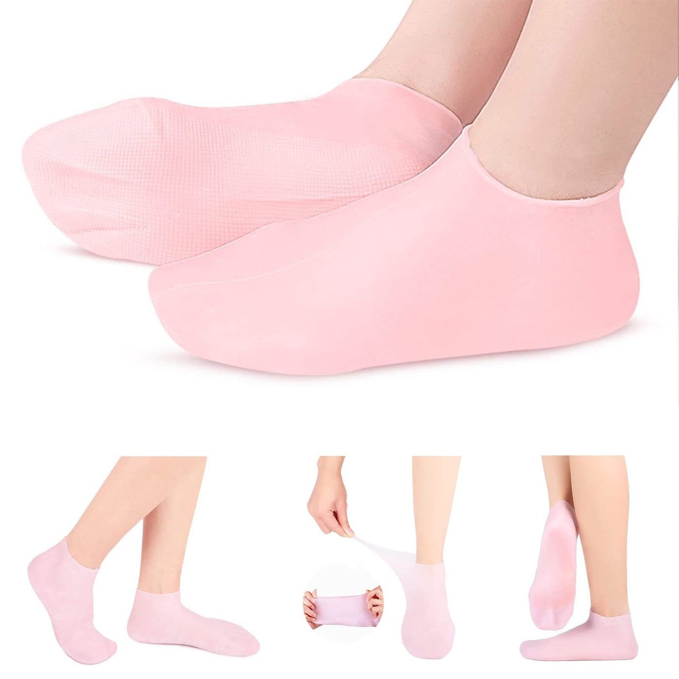 Silicone Moisturizing Socks