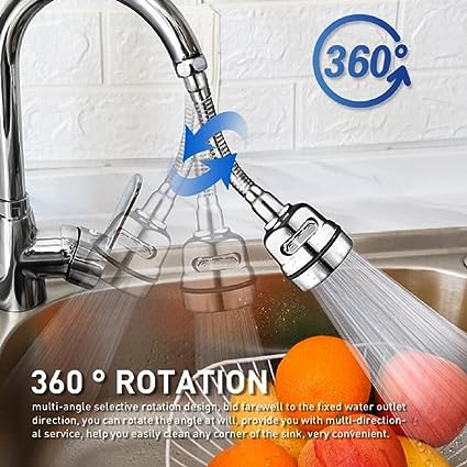 Adjustable Kitchen Faucet Head