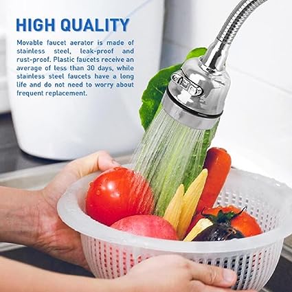 Adjustable Kitchen Faucet Head