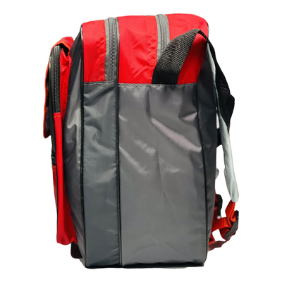 AD26 RED GREY STYLISH EASY CARRY (KIDS BAG)