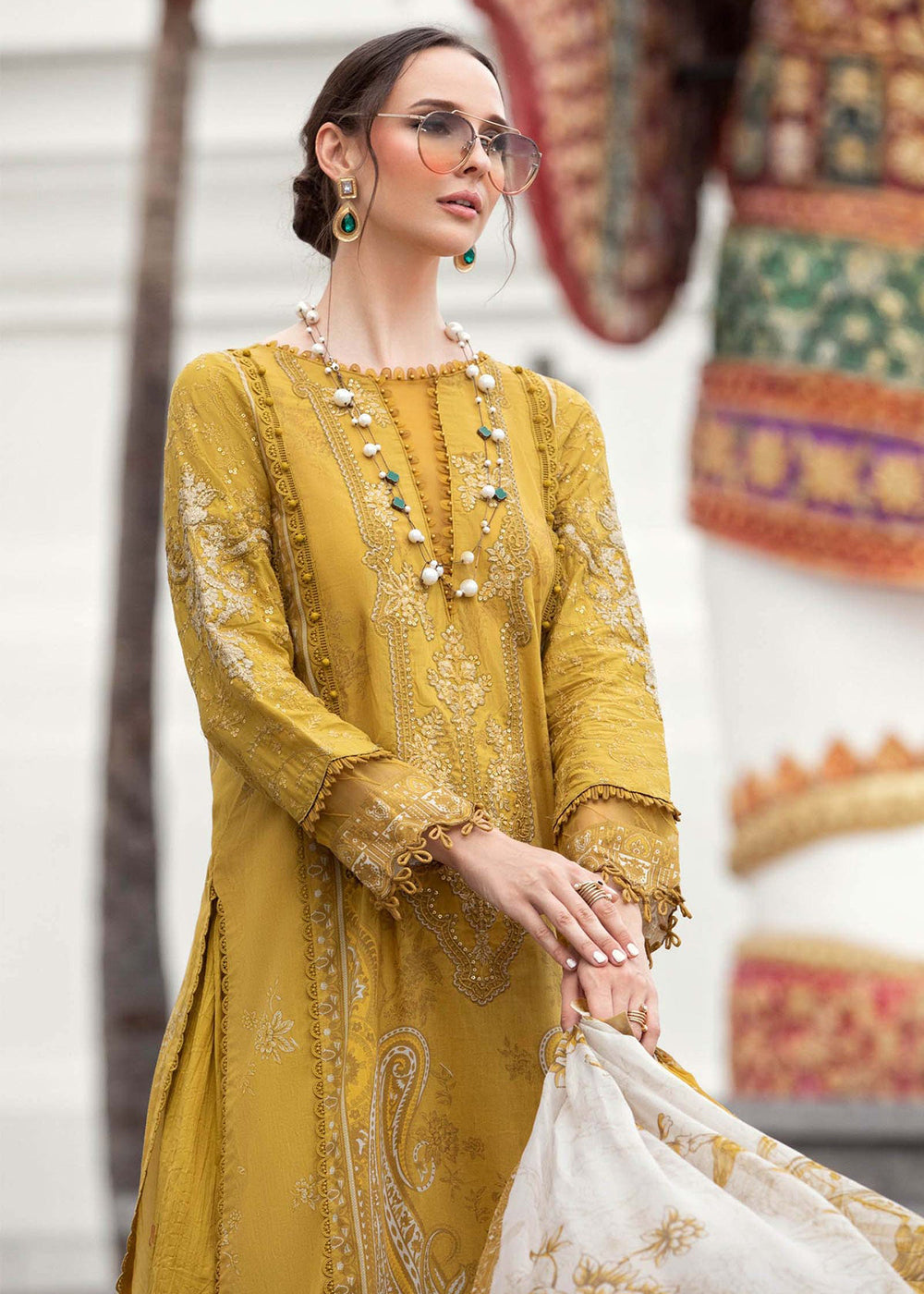 Printed Lawn Suit - Maria B - M.Prints Eid Collection 2023 - MPT-1805-A