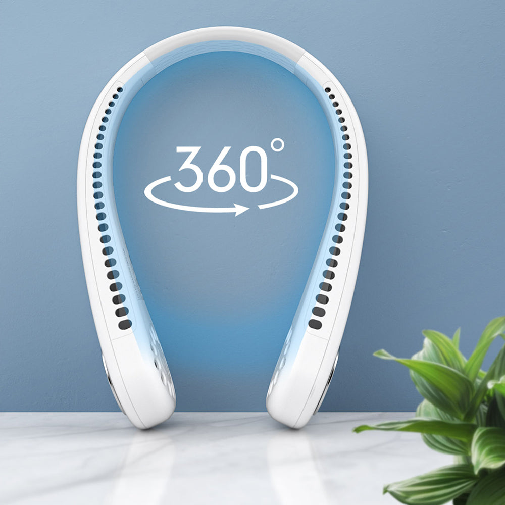 Portable Rechargeable Neck Fan USB