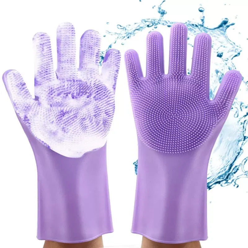 Silicon Dishwashing Gloves